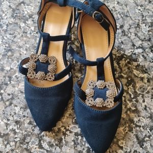 Embellished heels